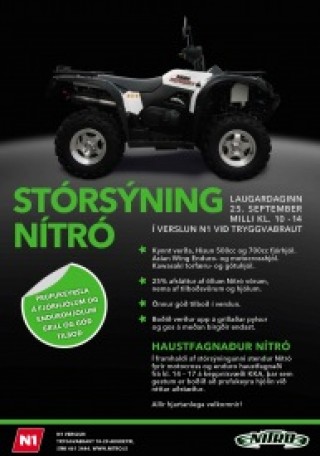 Ntr sning og haustsprell.